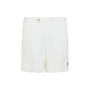 Brunello Cucinelli Embroidered Buttoned Swim Shorts Men